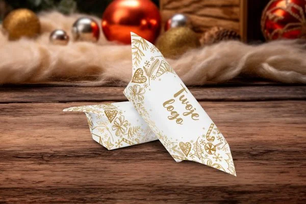 Krówki Świąteczne personalizowane 1KG - Wzór 7