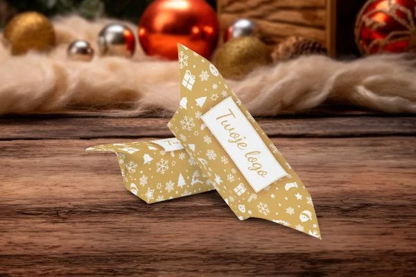 Krówki Świąteczne personalizowane 1KG - Wzór 11