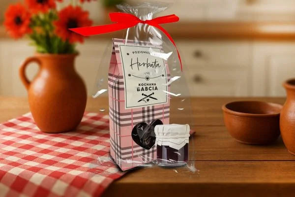 Zestaw Prezentowy 4 - dla Babci - Herbata, konfitura