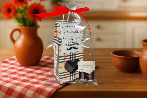 Zestaw Prezentowy 4 - dla Dziadka - Herbata, konfitura