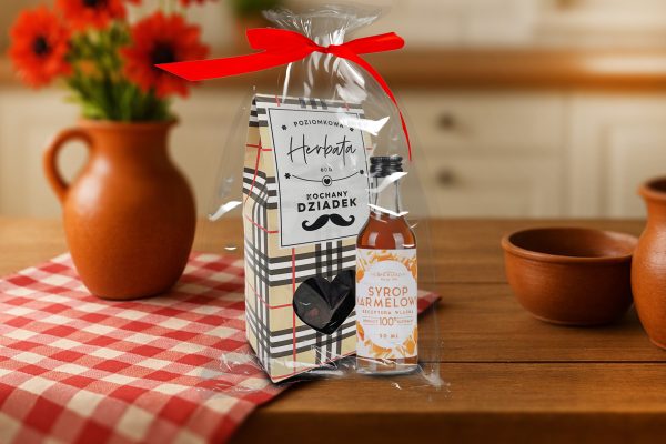 Zestaw Prezentowy 4 - dla Dziadka - Herbata, syrop