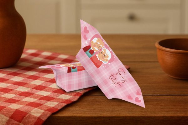 Krówki na Dzień Babci i Dziadka personalizowane 1KG - wzór 10