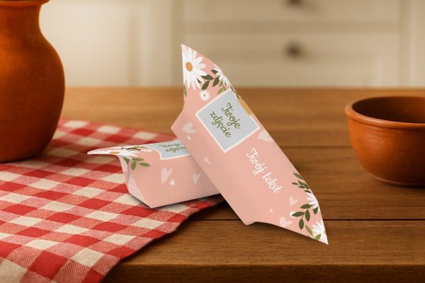 Krówki na Dzień Babci i Dziadka ze zdjęciem - personalizowane 1KG - wzór 5