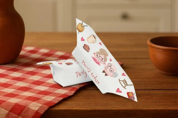 Krówki na Dzień Babci i Dziadka personalizowane 1KG - wzór 8