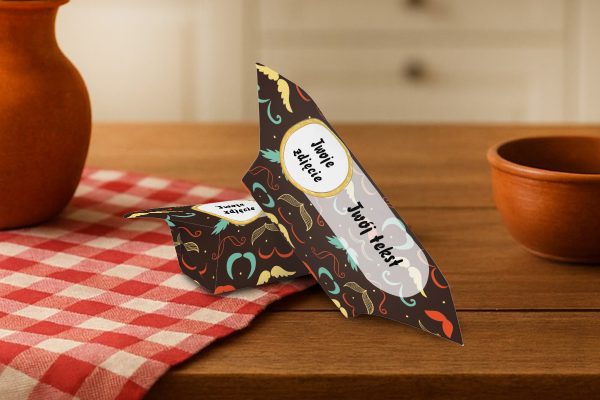 Krówki na Dzień Babci i Dziadka ze zdjęciem - personalizowane 1KG - wzór 9