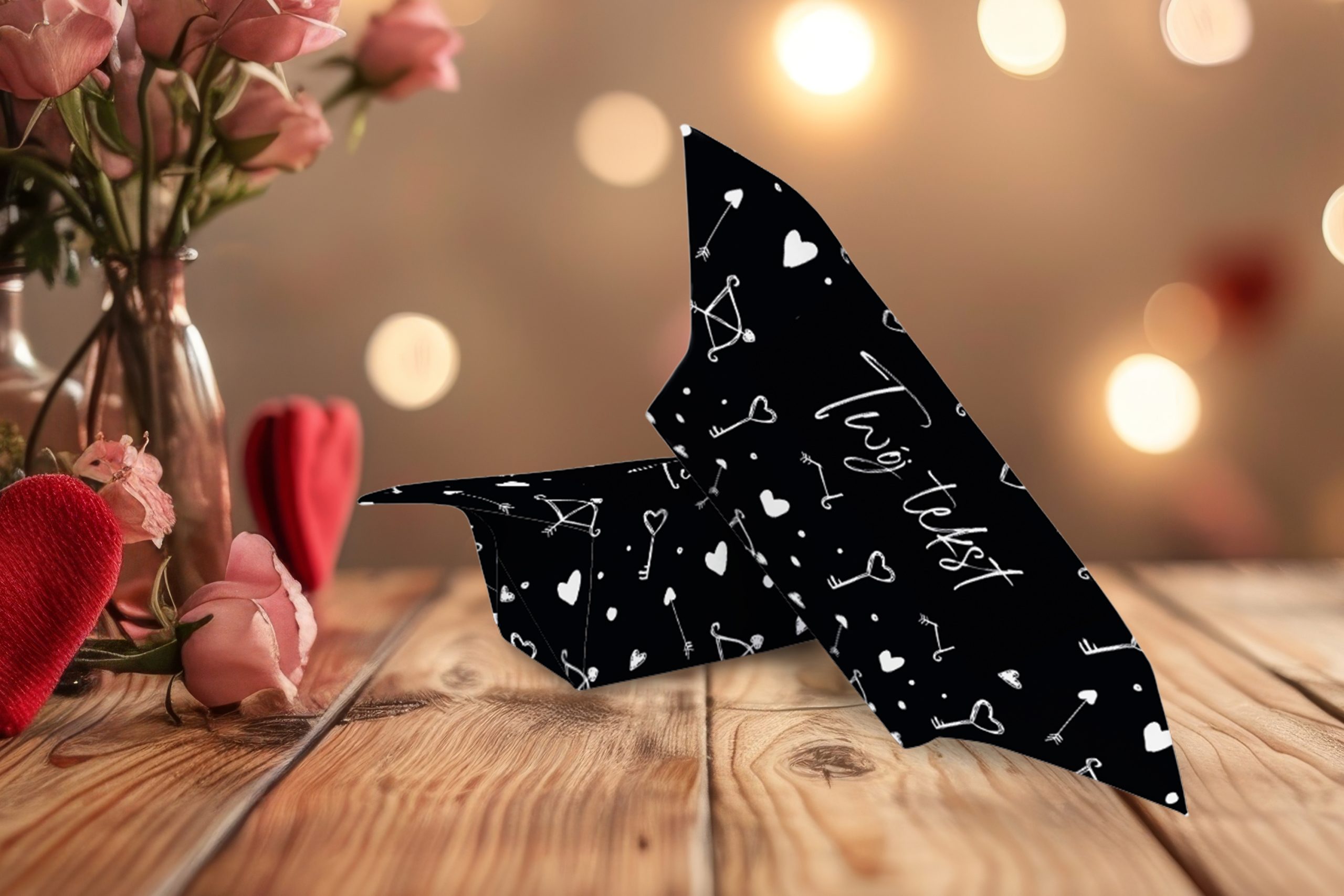 Krówki na Walentynki - personalizowane 1KG - wzór 8