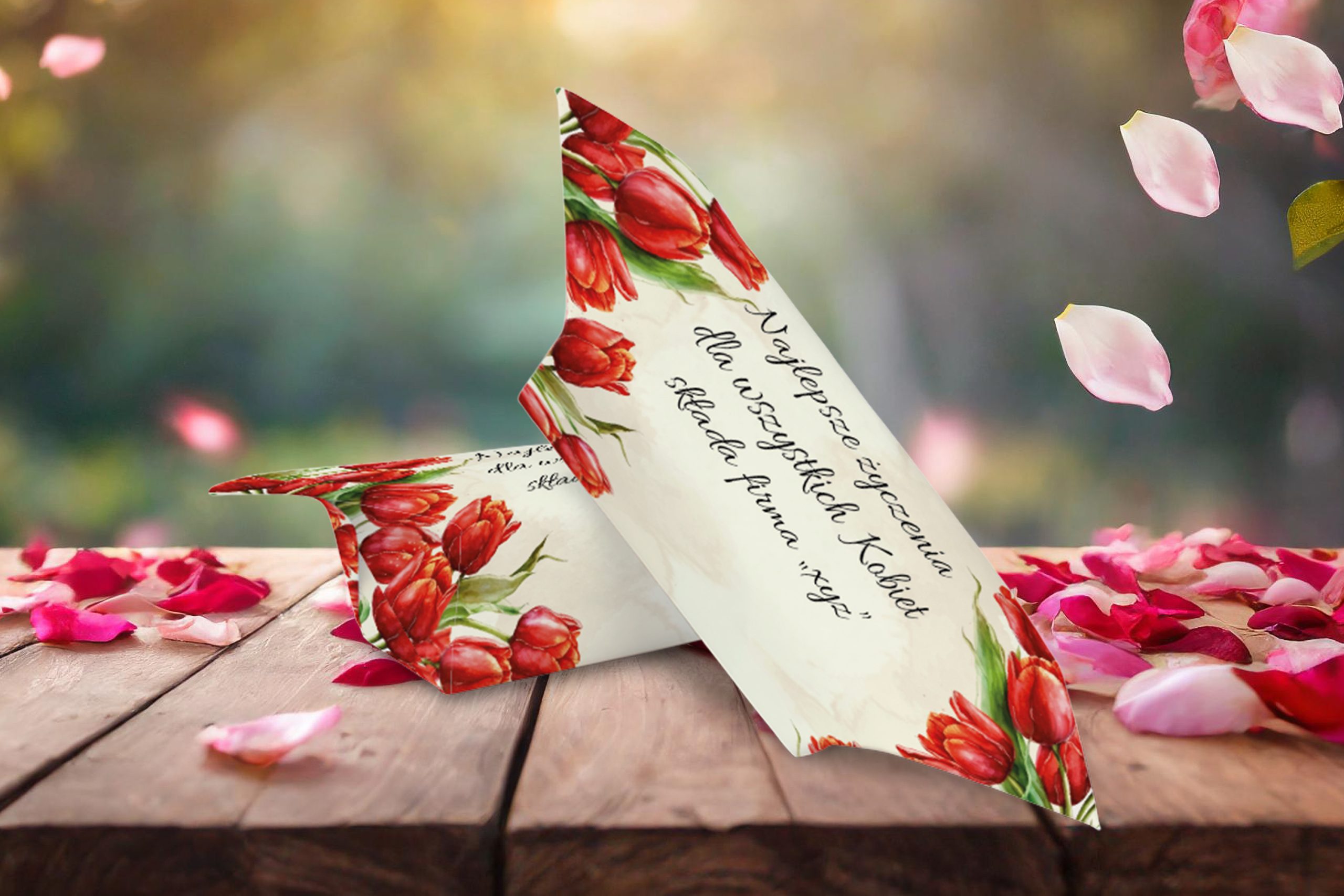 Krówki na Dzień Kobiet - personalizowane 1KG - wzór 5