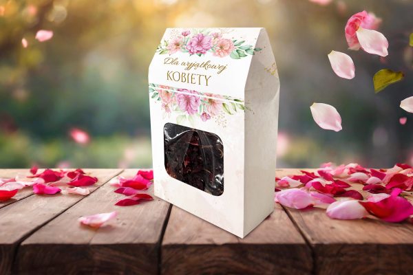 Herbata w pudełku 20 g - Pudrowy ogród