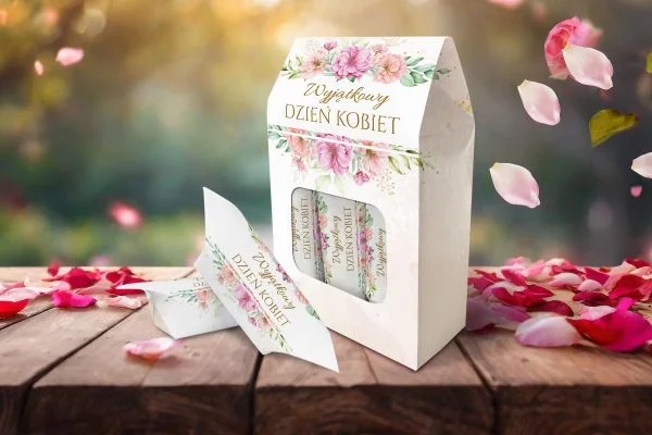 Pudełko z 6 krówkami - Prezent na Dzień Kobiet - Musi być słodki