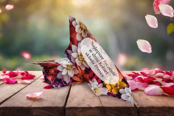 Krówki na Dzień Kobiet - personalizowane 1KG - wzór 6