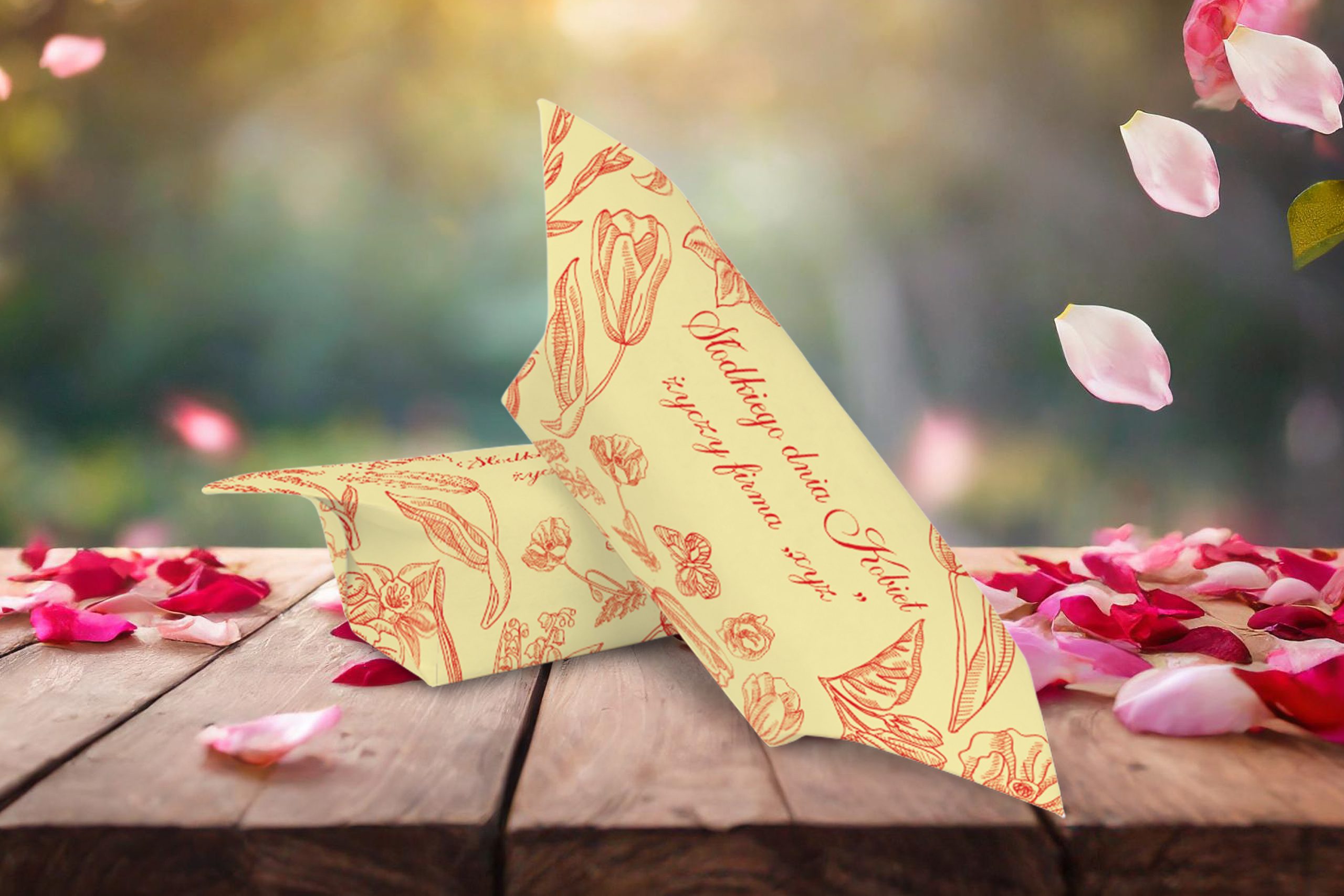 Krówki na Dzień Kobiet - personalizowane 1KG - wzór 1