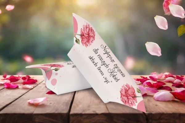 Krówki na Dzień Kobiet - personalizowane 1KG - wzór 2