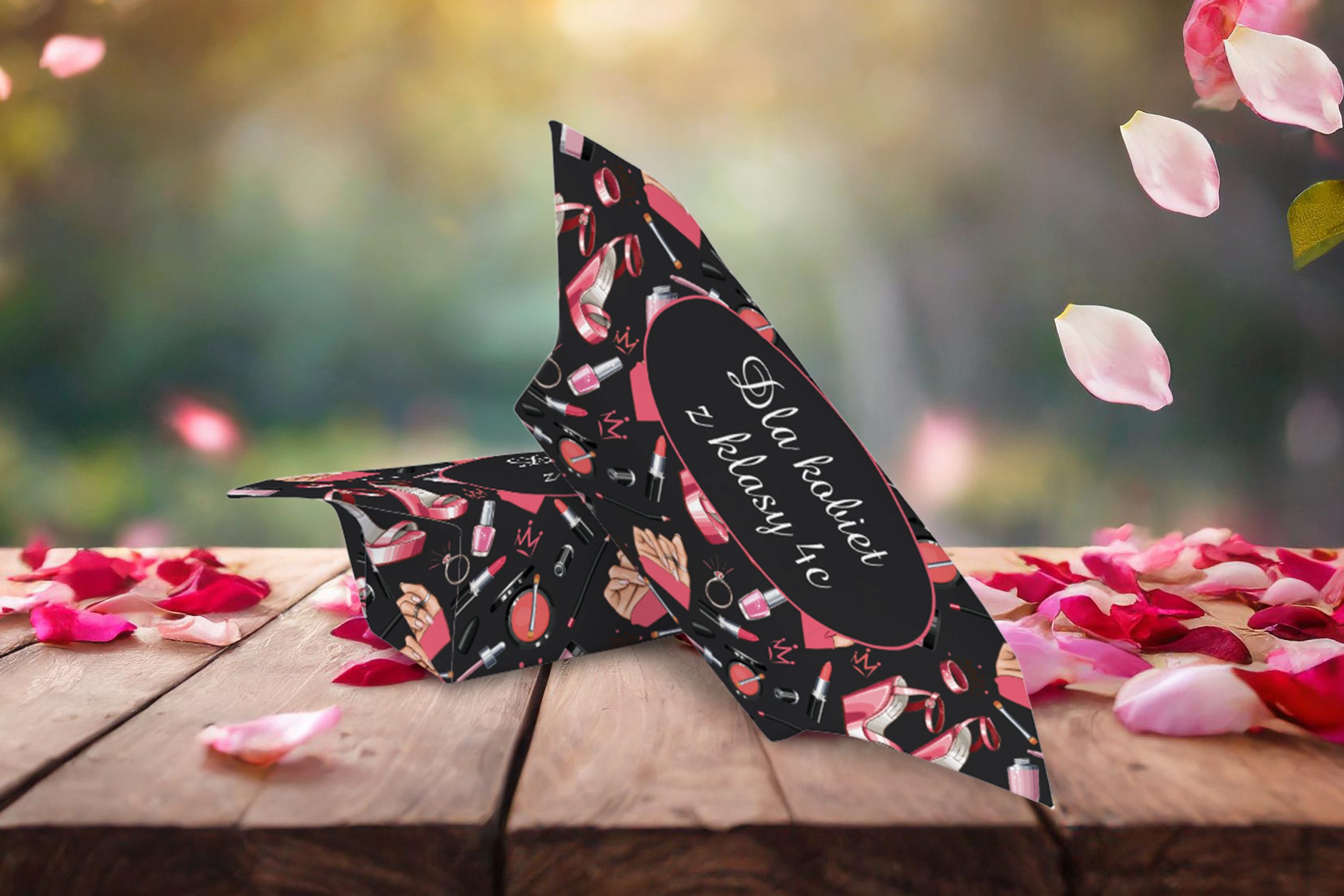 Krówki na Dzień Kobiet - personalizowane 1KG - wzór 9