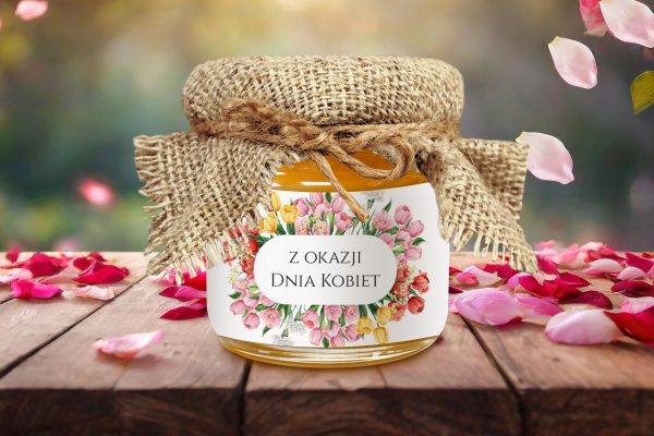 Miodek - Prezent na Dzień Kobiet - Wianek tulipanów