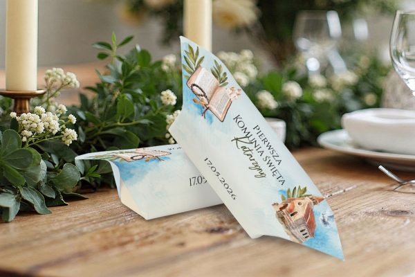 Krówki na Komunię - personalizowane 1KG - wzór 10