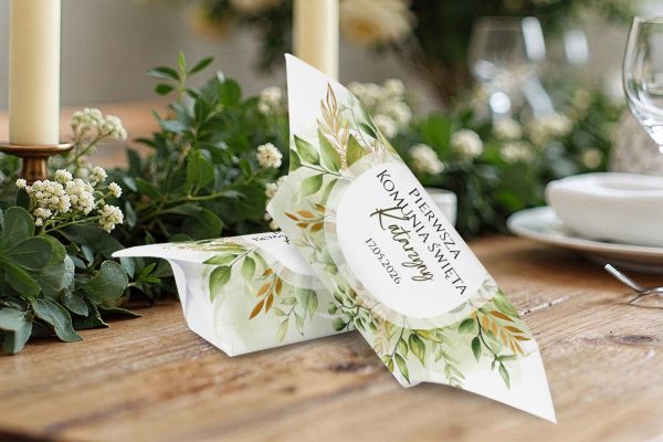 Krówki na Komunię - personalizowane 1KG - wzór 11