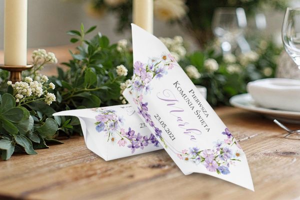 Krówki na Komunię - personalizowane 1KG - wzór 12