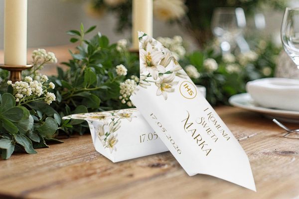 Krówki na Komunię - personalizowane 1KG - wzór 2