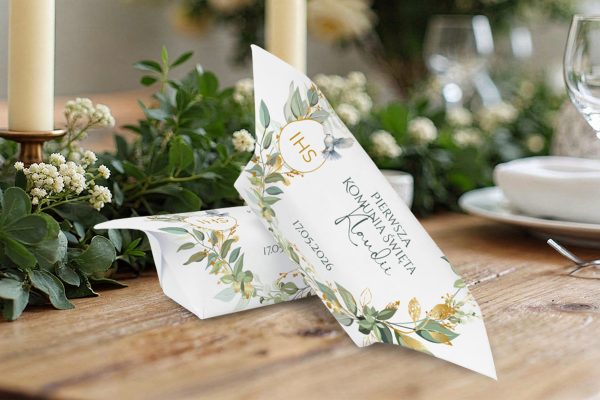 Krówki na Komunię - personalizowane 1KG - wzór 6