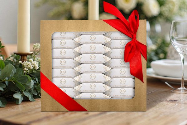 Zestaw Komunijny - BOX 32 Krówki - Złote liście