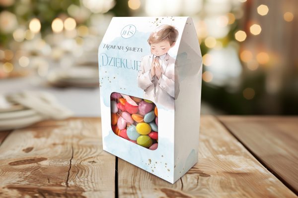 Lentilki - Podziękowanie na Komunię - Chłopczyk